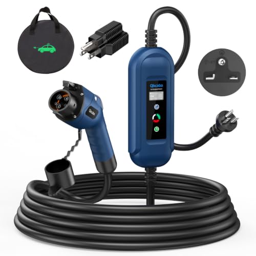 Amazon.co.jp: Qkcabo 3KW EV充電ケーブル 電気自動車用 SAE J1772規格